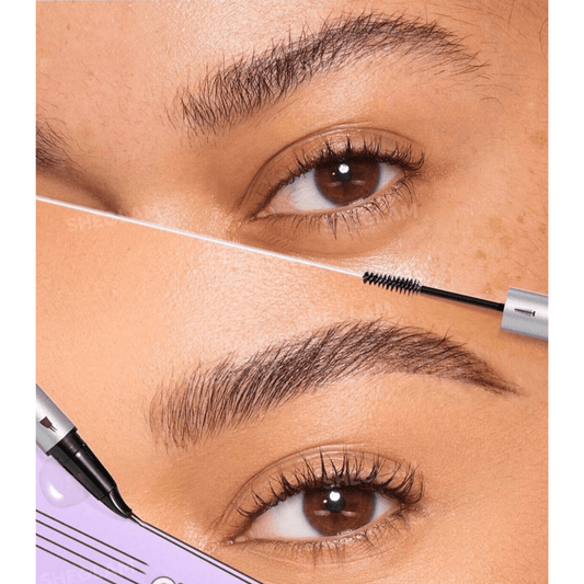 قلم حواجب شيكلام بني | Sheglam real flow laminating brow pen chocolate - Barbie.phar