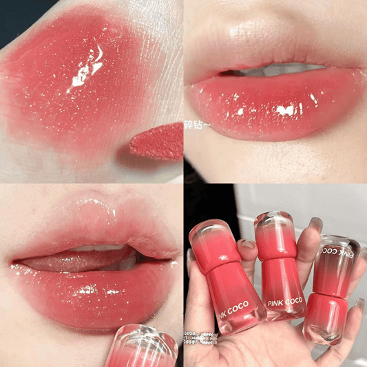 كلوس كريستال بنك كوكو | Pink Coco Crystal Lip Gloss - Barbie.phar