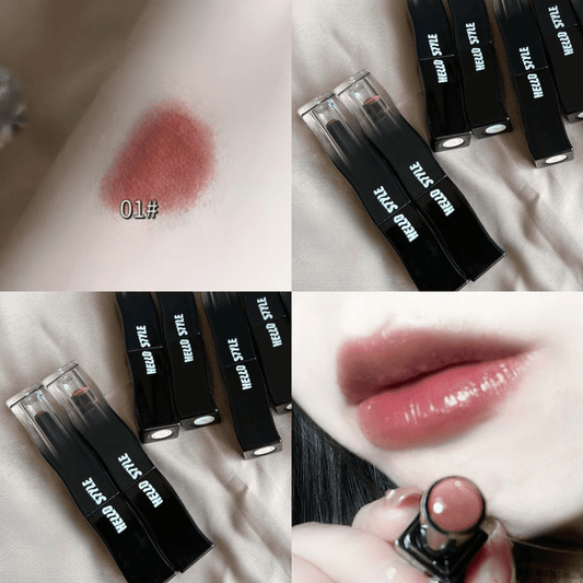 كلوس ستيك بلاك فيذر - هيلو ستايل | Hello Style Black Feather Glossy Lipstick - Barbie.phar