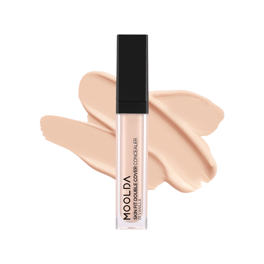 كونسيلر خافي للعيوب مولدا | Moolda Skin Fit Double Cover Concealer - Barbie.phar