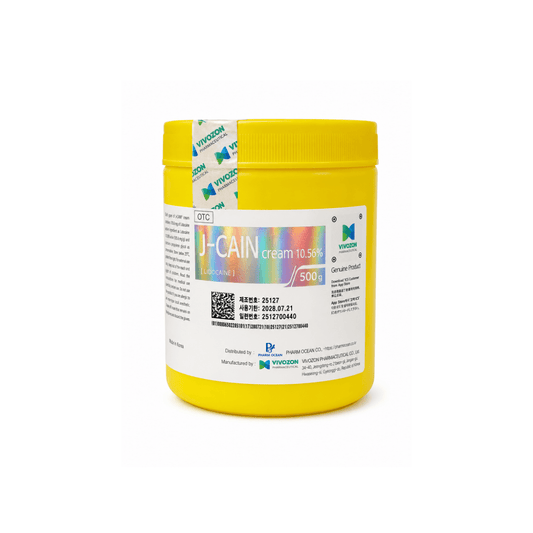 كريم المخدر الكوري جي-كين 10.56% (ليدوكائين) - 500غرام | J-CAIN Cream Lidocaine - Barbie.phar
