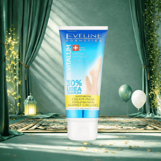 كريم قدم لمحاربة المسامير ايفلين | Eveline revitalum 30% urea complex foot cream - Barbie.phar