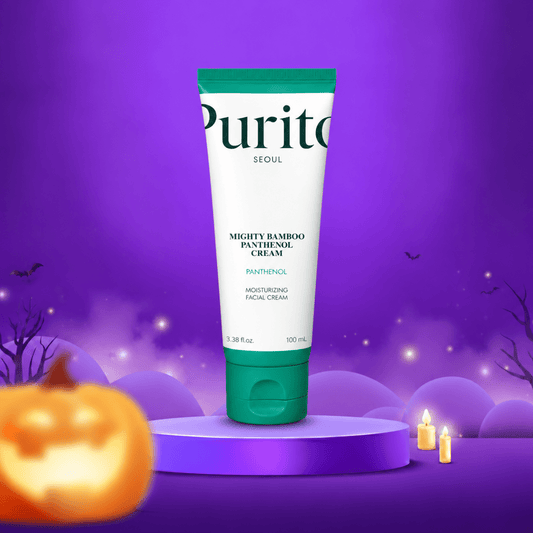 كريم مرطب بوريتو بالبامبو والبانثينول- 100مل | Purito seoul mighty bamboo panthenol cream - Barbie.phar