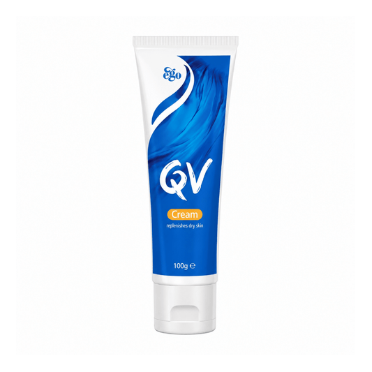 كريم مرطب للوجه كيو في للبشرة الجافة - 100غرام | QV Cream Replenishes Dry Skin - Barbie.phar
