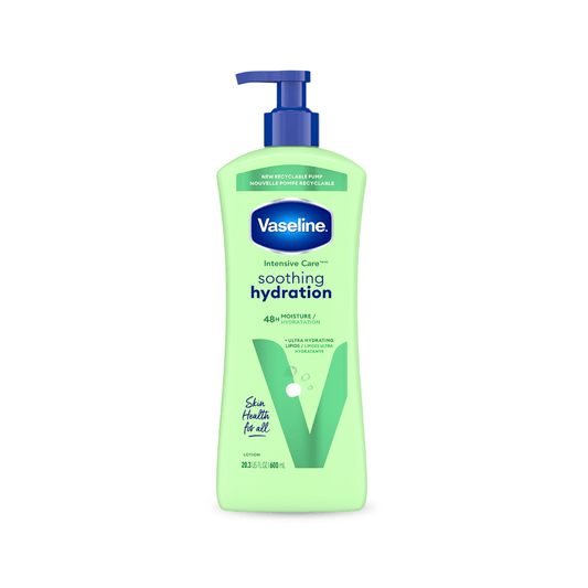 لوشن فازلين المهدئ للجسم - 600مل | Vaseline Soothing Hydration Body Lotion - Barbie.phar