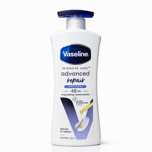 لوشن فازلين للعناية المكثفة وإصلاح البشرة – 600 مل | Vaseline Intensive Care Advanced Repair Body Lotion – 600 ml - Barbie.phar