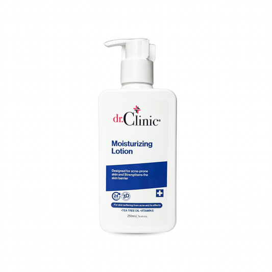 لوشن للبشرة المعرضة للحبوب دكتور كلينك - 250مل | Dr.clinic moisturizing lotion for Acne Pron skin - Barbie.phar