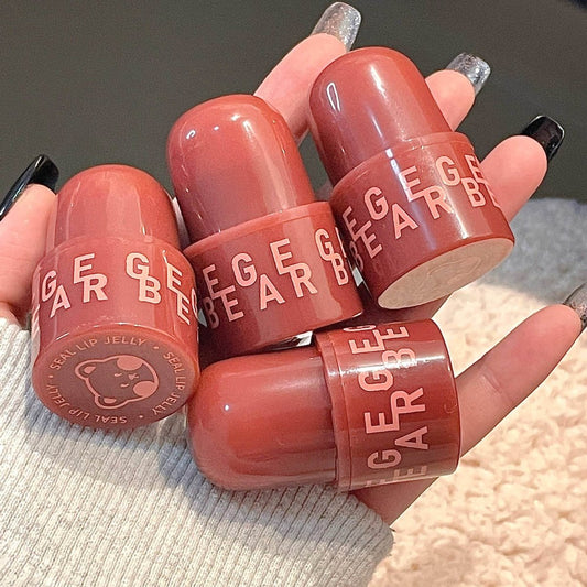 ليب جيلي للشفاه جيجي بير | Gege Bear Seal Lip Jelly Lipstick - Barbie.phar