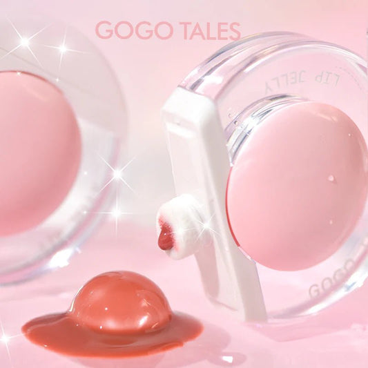 ليب كلوس جيلي كوكوتيل | GOGOTALES Small Ball Water Gloss Mirror Lip Glaze - Barbie.phar