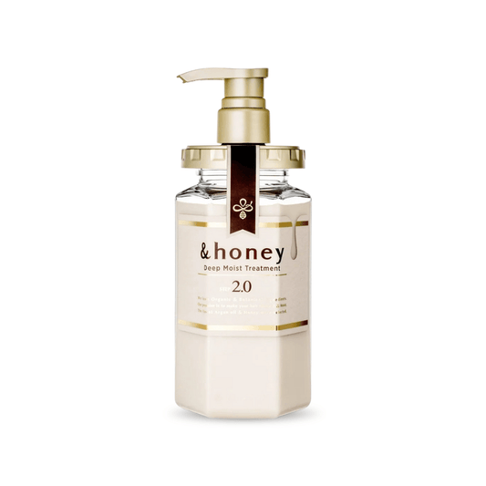 معالج العسل والارغان للشعر اند هوني - 440مل | Honey deep moist treatment - Barbie.phar