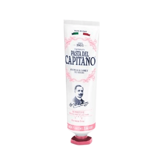 معجون للاسنان الحساسة ديل كابيتانو - 75مل | Pasta del capitano sensitive toothpaste - Barbie.phar