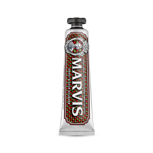 معجون اسنان بالراوند الحلو والحامض مارفس - 85مل | Marvis Sweet & Sour Rhubarb Toothpaste - Barbie.phar