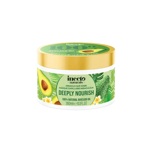 ماسك الشعر المعجزة بالافوكادو انيكتو - 300مل | Inecto naturals miracle hair mask deeply nourish - Barbie.phar