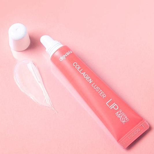 ماسك الشفاه الليلي بالكولاجين | eyenlip Collagen Luster Lip Sleeping Mask - Barbie.phar