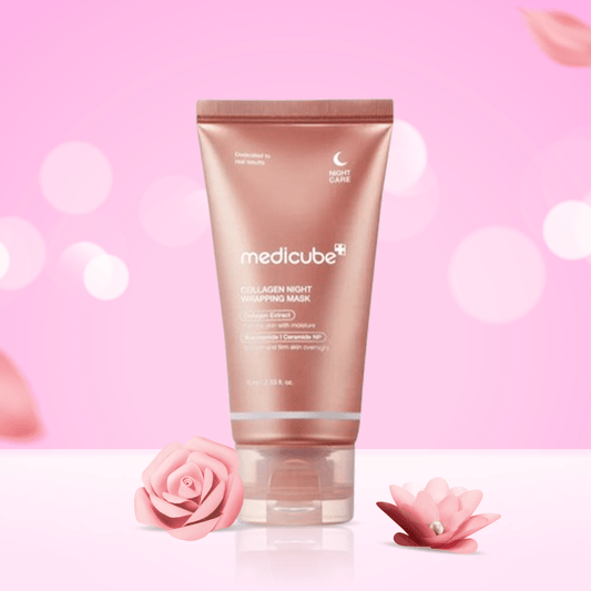 ماسك ليلي بالكولاجين ميدكيوب - 75مل | Medicube Collagen Night Wrapping Mask - Barbie.phar
