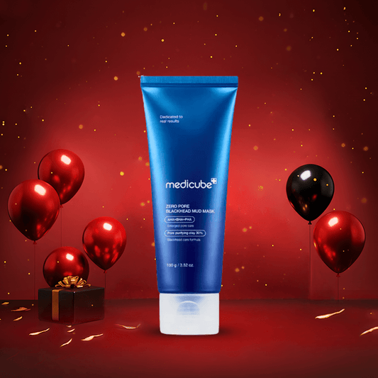 ماسك زيرو لازالة الرؤوس السوداء ميدكيوب - 100غرام | Medicube Zero Pore Blackhead Mud Mask - Barbie.phar