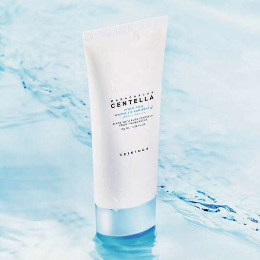 مدغشقر واقي شمس سيروم كبير - 100مل | SKIN1004 Madagascar Centella Hyalu - Cica Water - Fit Sun Serum - Barbie.phar