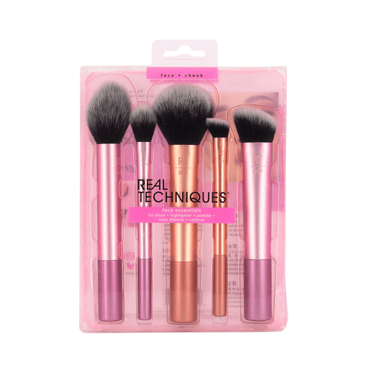 مجموعة فرش الوجه ريل تكنيك | Real Techniques Face Essentials Set - Barbie.phar