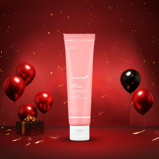 مرطب هيالورونيك الوردي ميدكيوب - 50مل | Medicube pdrn pink hyaluronic moisturizing cream - Barbie.phar