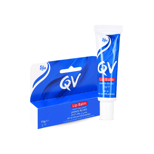 مرطب شفاه كيو في - 15غرام | QV Lip Balm Spf 30 - Barbie.phar