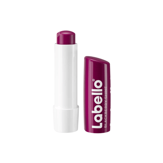 مرطب شفاه لابيلو توت | Labello Lip Balm BlackBerry Shine - Barbie.phar