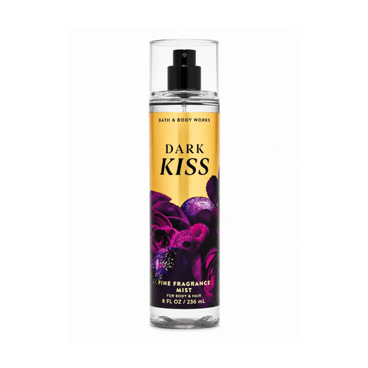 مست دارك كيس باث اند بودي - 236مل | Bath & Body Works dark kiss fragrance mist - Barbie.phar