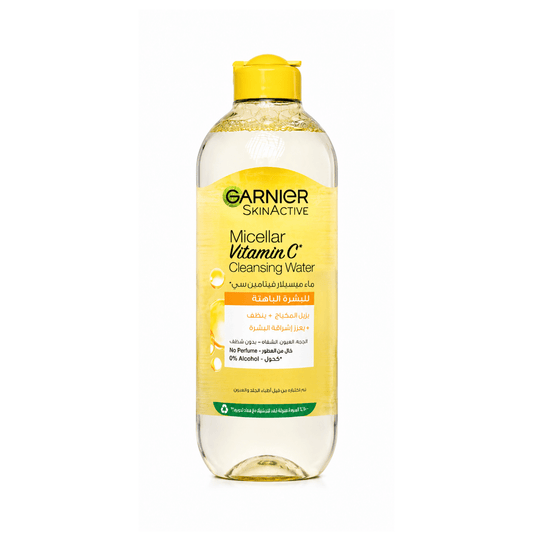 مسيلار فيتامين سي غارنييه - 400مل | Garnier Micellar Cleansing Water with Vitamin C - Barbie.phar