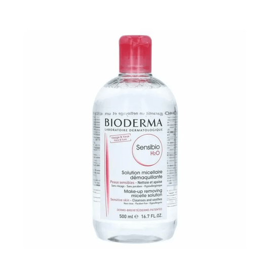 ميسيلار بايوديرما سنسيبو - 500 مل| Bioderma Sensibio H2O Micellar Water - Barbie.phar