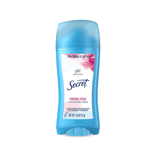 مزيل عرق باودر فريش سيكرت - 73غرام | Secret Powder Fresh 24hr Invisible Solid Deodorant - Barbie.phar