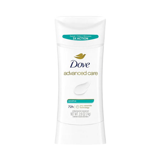 مزيل عرق دوف للبشرة الحساسة - 74غرام | Dove Advanced Care Sensitive Deodorant - Barbie.phar