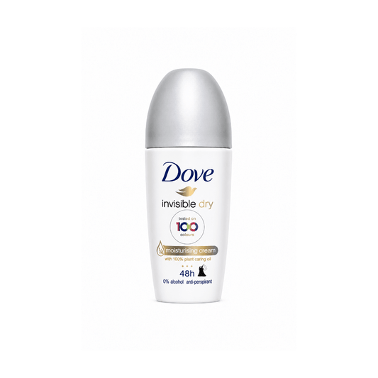 مزيل عرق رول انفزبل دوف - 50مل | Dove invisible dry roll on deodorant - Barbie.phar