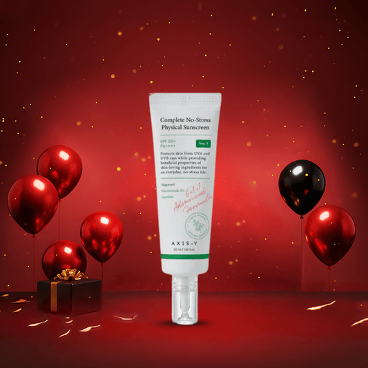واقي شمس فيزيائي اكسزز واي - 50مل | AXIS - Y Complete No - Stress Physical Sunscreen - Barbie.phar