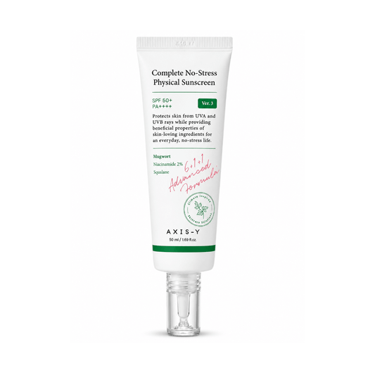 واقي شمس فيزيائي اكسزز واي - 50مل | AXIS-Y Complete No-Stress Physical Sunscreen - Barbie.phar