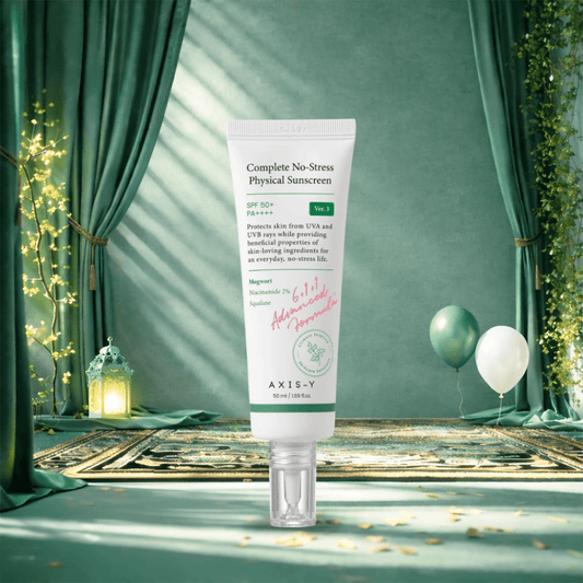 واقي شمس فيزيائي اكسزز واي - 50مل | AXIS - Y Complete No - Stress Physical Sunscreen - Barbie.phar
