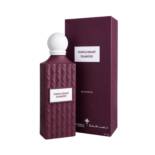 عطر بيربل هارت دايموند ابراهيم القرشي-200مل | Ibrahim Al Qurashi Purple Heart Diamond Perfume