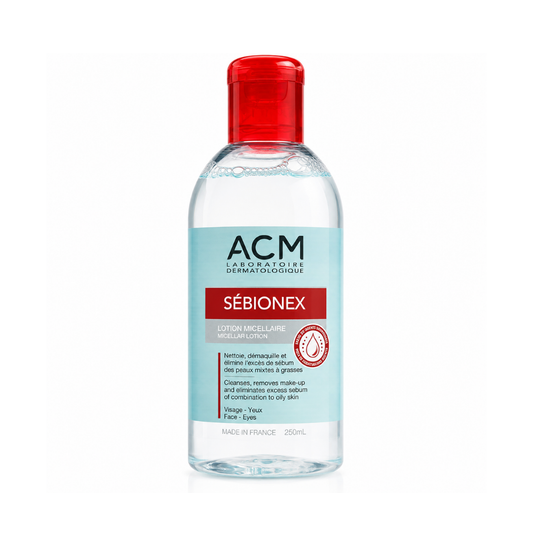 مسيلار للبشرة الدهنية اي سي ام - 250مل | ACM sebionex micellar lotion