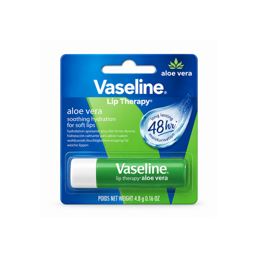فازلين مرطب شفاه ستك الوفيرا - 4.8غرام | Vaseline Lip Care Aloe Vera