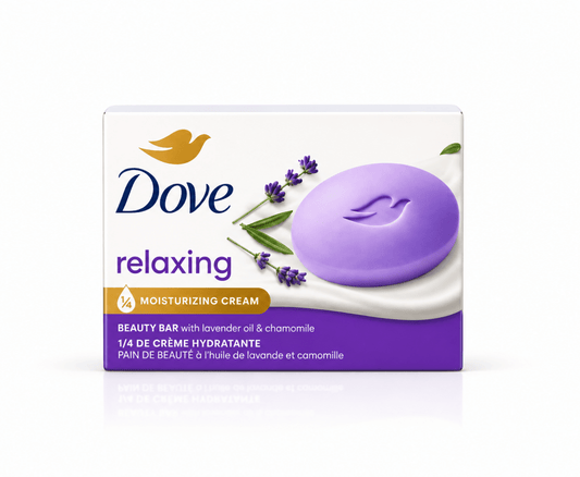صابونة دوف لافندر | Dove relaxing beauty bar with lavender oil and chamomile - Barbie.phar