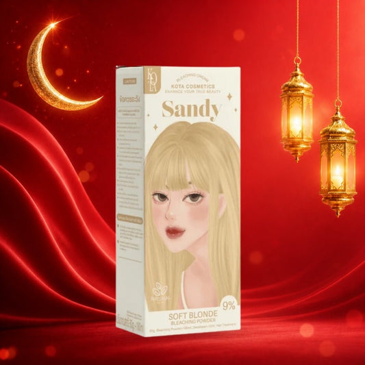 صبغة شعر لون اشقر فاتح كوتا | Kota sandy soft blonde hair color - Barbie.phar