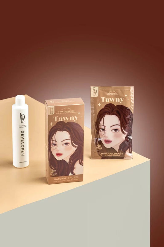 صبغة شعر لون بني طبيعي | Kota TAWNY – NATURAL BROWN - Barbie.phar