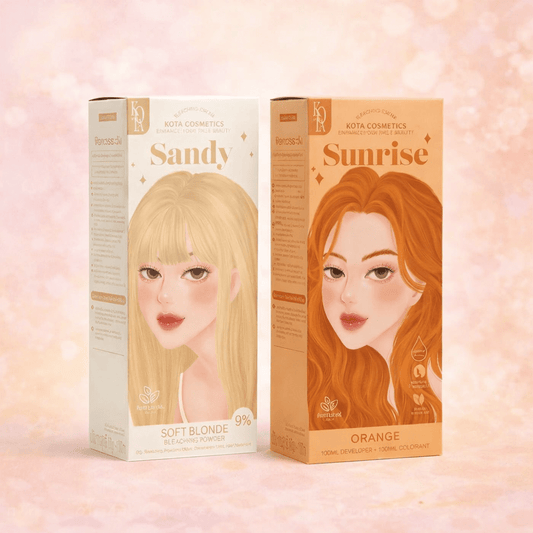 صبغ شعر نحاسي + صبغ شعر اشقر فاتح - Barbie.phar