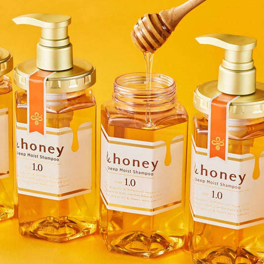 شامبو العسل والارغان اند هوني - 440مل | Honey deep moist shampoo - Barbie.phar