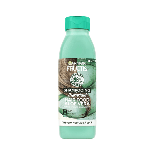 شامبو الوفيرا لترطيب الشعر غارنييه - 350مل | Garnier fructis hair food aloe vera shampoo - Barbie.phar