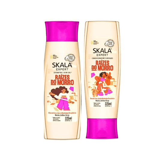 شامبو + كوندشنر رايزس سكالا - 325مل | Skala expert raizes do morro shampoo & Conditioner - Barbie.phar