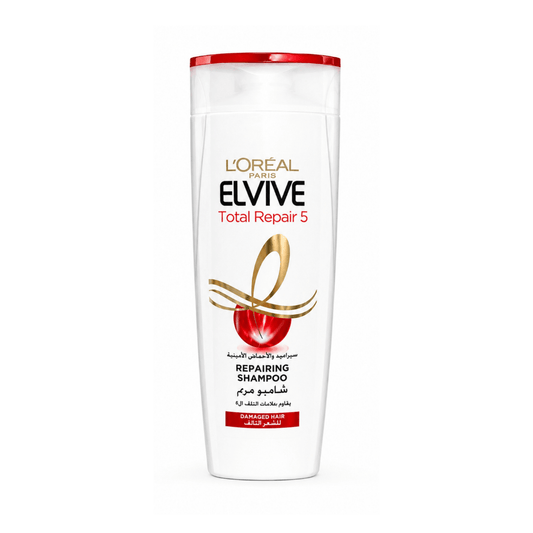 شامبو لاصلاح الشعر لوريال - 400مل | L'Oreal total repair 5 shampoo - Barbie.phar