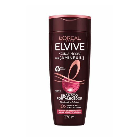 شامبو مقاوم لتساقط الشعر لوريال - 370مل | L'Oreal hair loss resistance strengthening shampoo - Barbie.phar