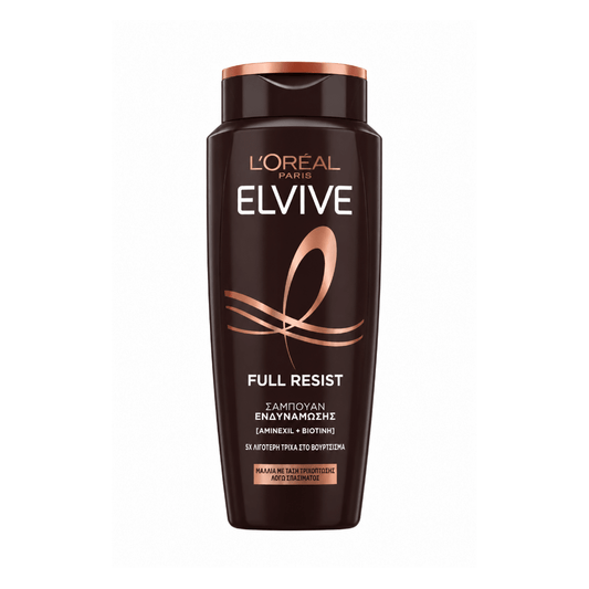 شامبو مقوي للشعر لوريال كبير - 700مل | L'Oreal full resist strengthening shampoo - Barbie.phar