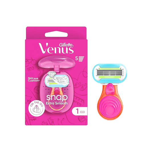 شفرة حلاقة فينوس صغيرة الحجم | Gillette venus snap razor extra smooth - Barbie.phar
