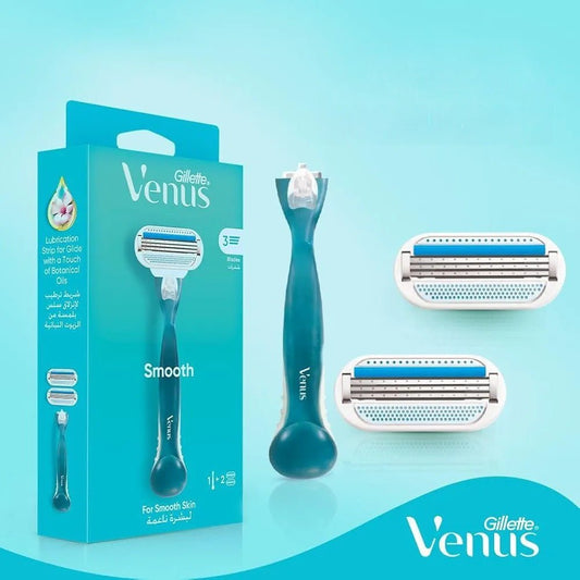 شفرة حلاقة سموذ لبشرة ناعمة فينوس | Gillette Venus smooth razor blade - Barbie.phar