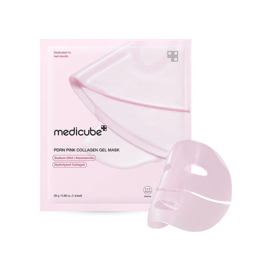 شيت ماسك الكولاجين الوردي ميدكيوب | Medicube PDRN Pink Collagen Gel Mask - Barbie.phar